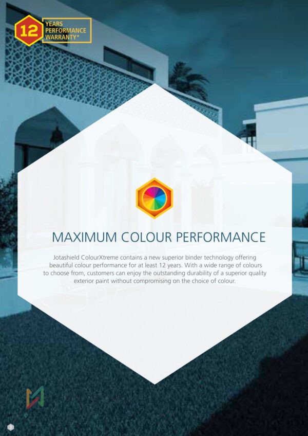 Premium Exterior Paint: Jotun Jotashield ColourXtreme